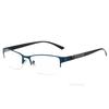 Metal Anti-blue Light Male Business Eye Spectacles Farsighted Reading Spectacles Eyeglasses Diopter 0 +1.0 +1.5 +2.0 +2.5 +3.0 +3.5 +4.0