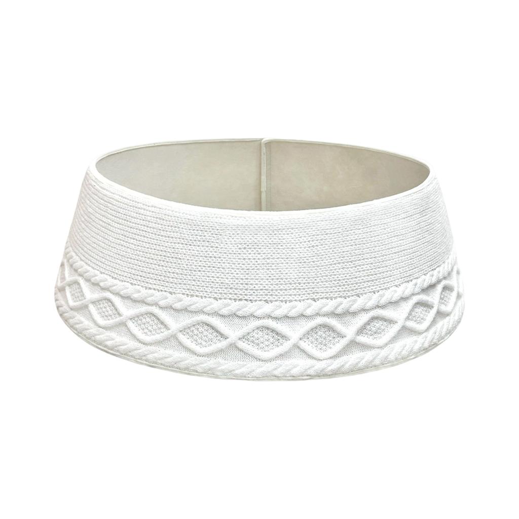 Christmas Knitted Tree Skirt Christmas Tree Apron Christmas Decorations