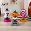 Halloween-Thema Auto-Ornament Solar-Ornament, Cartoon-Wackelndes Armaturenbrett-Dekor, Lustige Schwingende Figur Schwingt für Auto Haus Büro, Gruselige Party