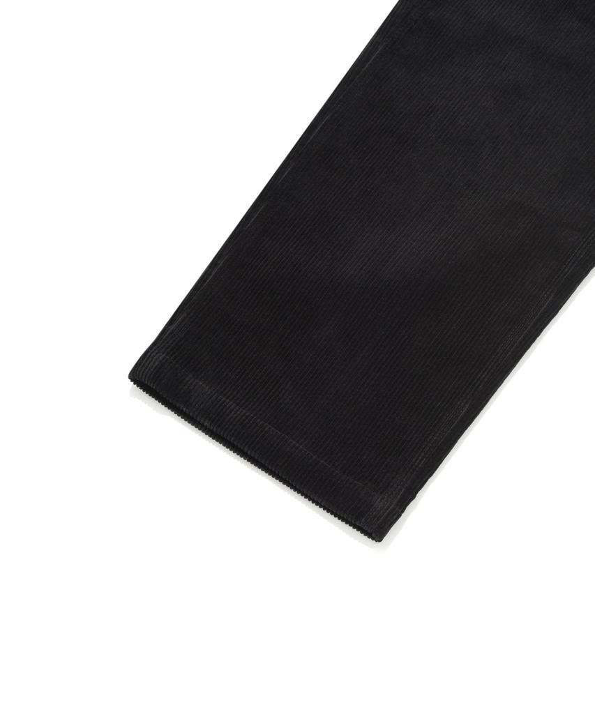 COVERNAT Semi-Wide Fit Corduroy Carpenter Pants Black