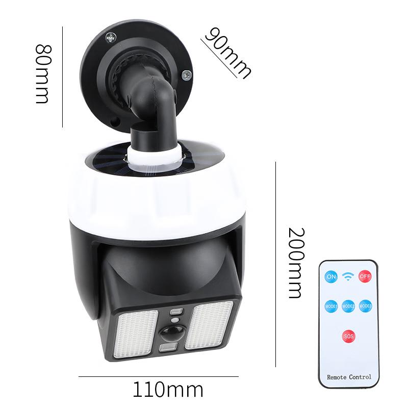 Solar Motion Sensor Outdoor Wall Light