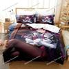Anime Honkai Star Rail Bedding Set Duvet Cover Bed Set Quilt Cover Pillowcase Comforter King Queen Size Boys Adult Bedding Set