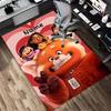 Custom Name Friendship Adventure Living Room Non-Slip Area Rug Soft Carpet for Bedroom Kids Playroom Sofa Office Home Decor Doormat