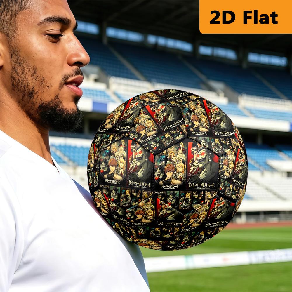 Darkness Destiny: Death Note Saga Football Suitable for Both Training and Competition High Elasticity Outdoor Sports No. 5 Football