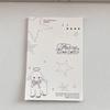 50 sheets Lucky Angel A7 Memo Notebook can be torn, non stick, portable memo pad, and portable notebook