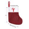 New Cross-Border Christmas Stockings: Festive Red English Letter Party Pendants for Kids