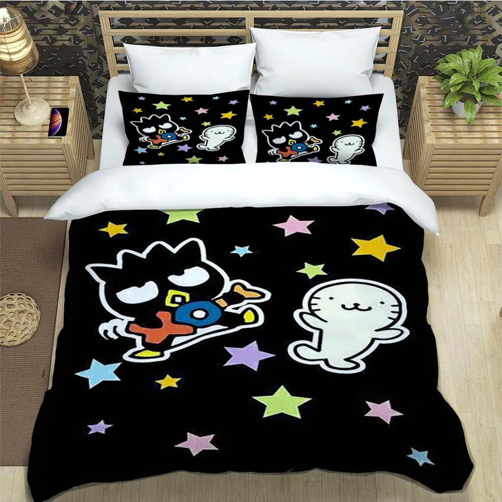 Cartoon BadBadtz-maru Bedding Sets pillowcase Children duvet cover comforter set bedding set luxury Birthday Gift