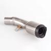 ZX-6R 636 2009-2020 Slip-on Motorcycle Exhaust Muffler With Sticker Laser Down Escape Moto for Kawasaki Ninja ZX6R ZX636