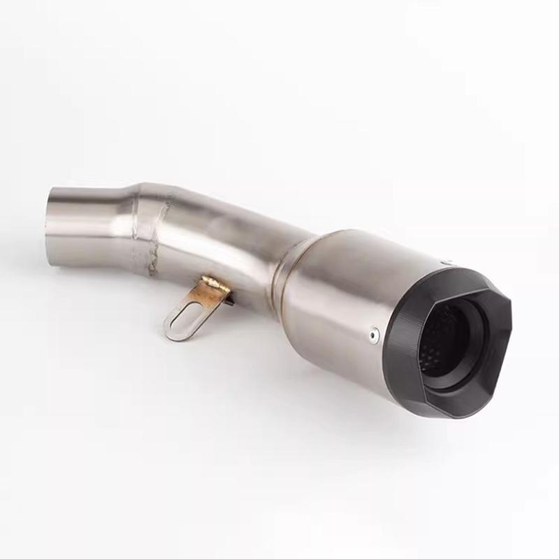 ZX-6R 636 2009-2020 Slip-on Motorcycle Exhaust Muffler With Sticker Laser Down Escape Moto for Kawasaki Ninja ZX6R ZX636