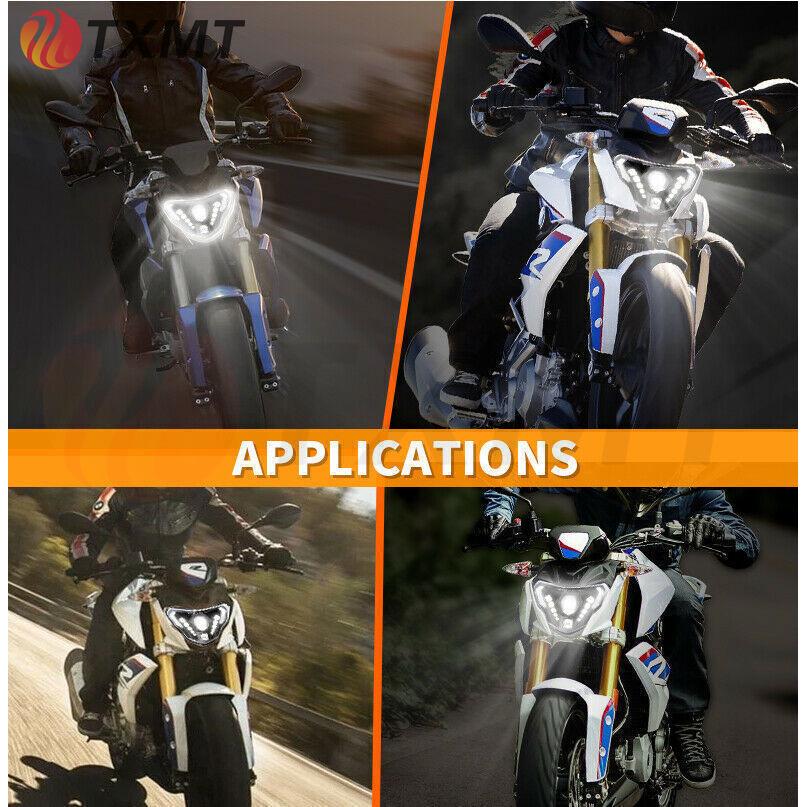 LED Headlight Assembly for BMW G310R/G310GS Motorcycles