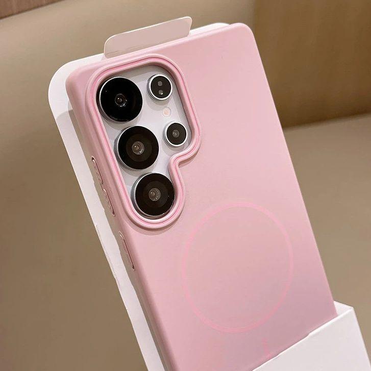 Matte for Magsafe Case for Samsung Galaxy S26 S25 S24 Ultra S23 S21 S22 FE A37 A57 A16 A26 A36 A56 A35 Magnetic Cover