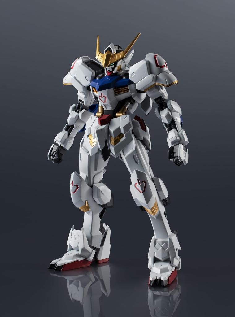 TAMASHII NATIONS GUNDAM UNIVERSE Mobile Suit Orphans GUNDAM BARBATOS RENEWAL Ca. 160 mm ABS PVC Bemalt Bewegliche Figur Gundam Iron-Blooded