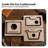 Card Holder Die with Wooden Board Craft Tool Repeatable for Workshops