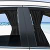 2Pcs Vehicle Window Casement Curtains for Car Van SUV Features Anti Sunshade Visor To Shield Sunlight and Privacy