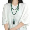 Handmade Ceramic Butterfly Pendant Necklace Bohemian Jewelry Adjustable Length Lightweight Neck Jewelry Gift for Women