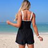 Women's One-Piece Swimsuit — New Arrival: Solid-Color, Sporty, and Modest Style (Bestselling Swimwear) 0811