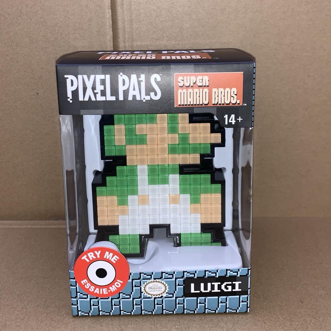 

[USED] Luigi PIXEL PALS figure with glowing LED light