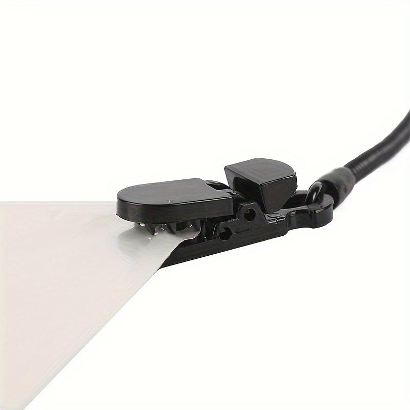Fishing Hat Clips with Retractable Spring Cord, Adjustable Hat Holder, for Fishing, Hiking, Running,Camping