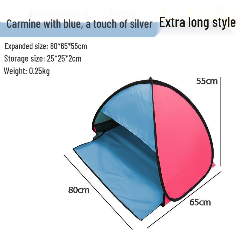 2-Second Quick Open Automatic Beach Sunshade Tent