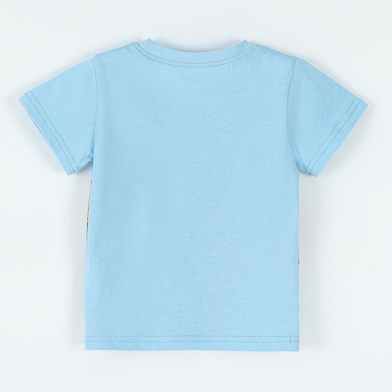 Little Maven 2026 New Summer Baby Boys Children's Clothing Tops Tees Cartoon Tractors T Shirts Teenagers  T-shirts