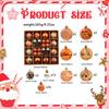 Weihnachtskugel Ornament Hängeanhänger Innenfeier Weihnachtsdekoration Bruchsicher für