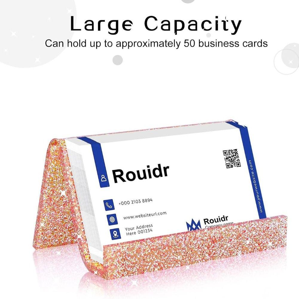 High-End Business Cards Display Holders Card Storage Name Cards Organizer Desk Counter