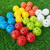 10 Stück Indoor Golfball Golf Übungsbälle Golf Leuchtball Mit Loch Golf Traini