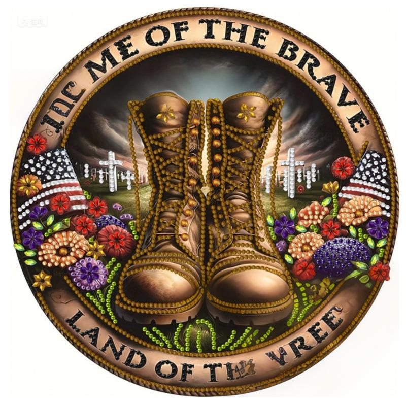 Diamond Painting, Special-Shaped Diamond Painting, Handmade Sticker Material Package 30 * 30 Diamond Sticker Diy Decorative Painting Cross-Border