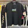 KITH FW ONeck Eurocode  Oversize Printing Cotton White Apricot High Quality T Shirt Breathable Short Sleeve Hip Ho