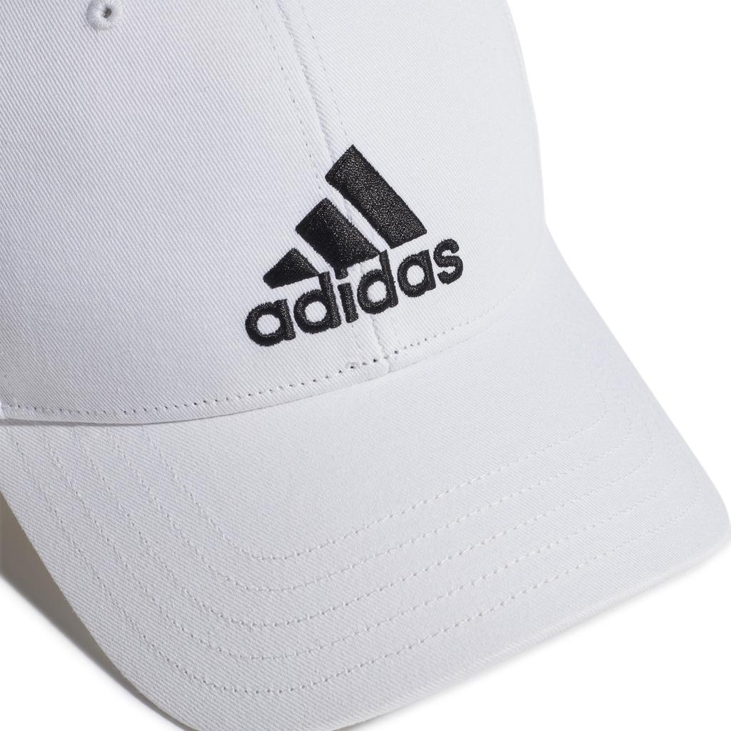 Adidas Baseball Cap White/Black (FK0890), UPF 50+ Sun Protection, Lightweight Quick-Dry, Large Size 60-63cm. Model GNS10