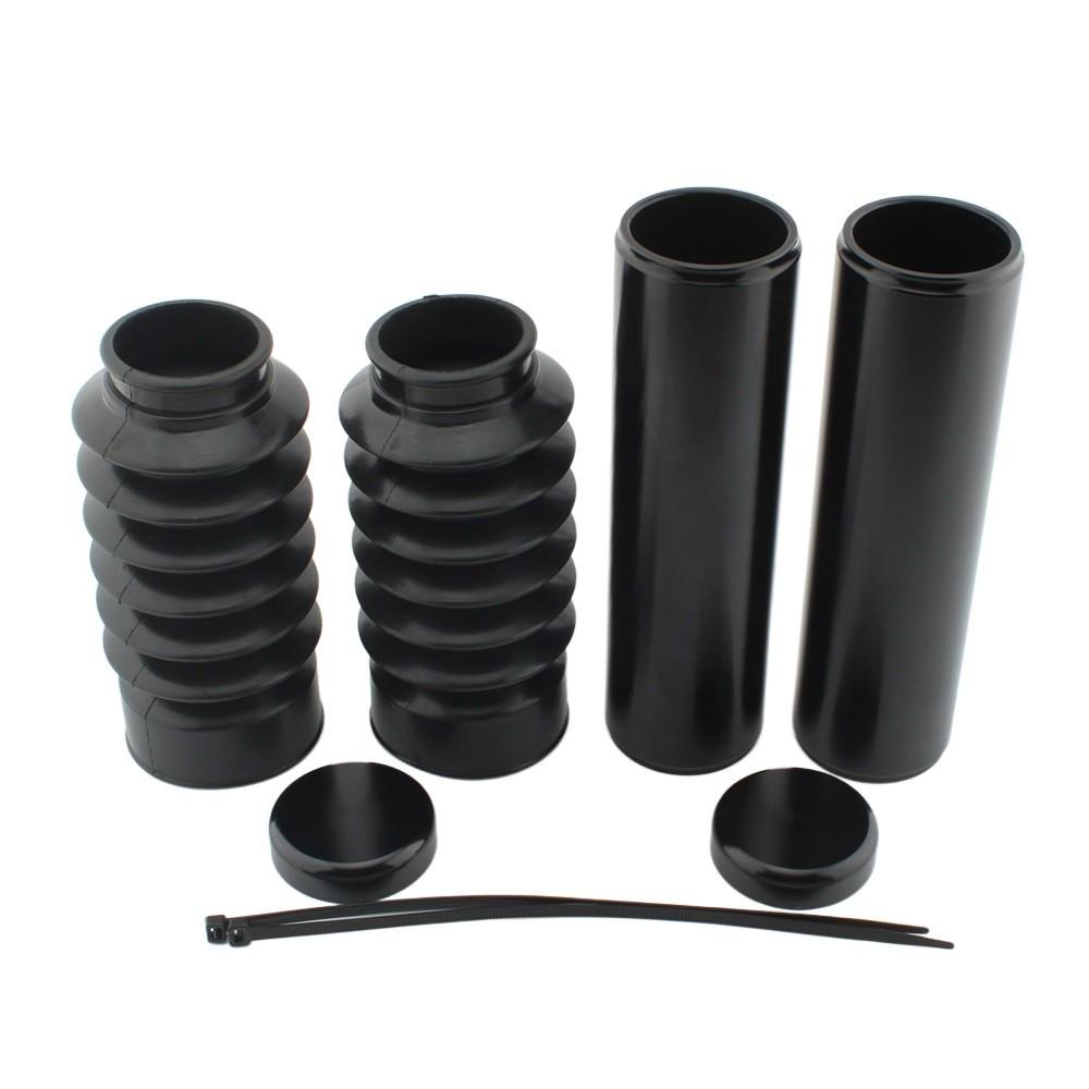 

J5 Черные Гладкие Чехлы для Амортизаторов Передней Вилки для Модернизации Night Rod