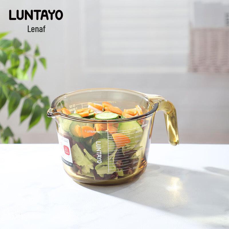 

LUNTAYO High Borosilicate Heat-Resistant Glass Measuring Cup