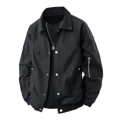 Collar Jacket Men's Casual Jacket Loose and Versatile Top