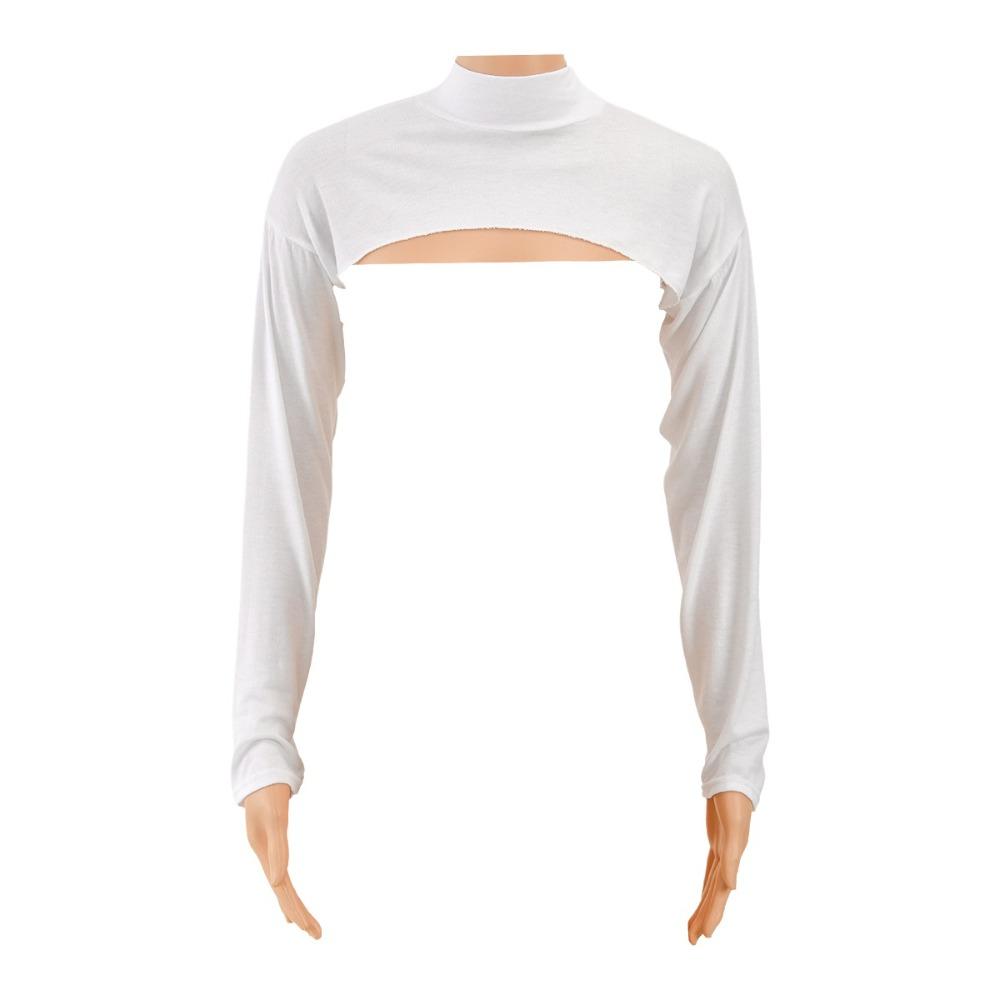 High Collar Sun Protection Sleeves Soft Full Neck Sleeve New Long Arm Cover  for Outdoor
