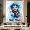 Custom Text Printed Tapestry Arcane Pattern Large Wall Hanging Indoor Room Decor