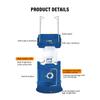 Outdoors Camping Lantern USB Rechargeable Solar Charging Power Supply Portable Collapsible