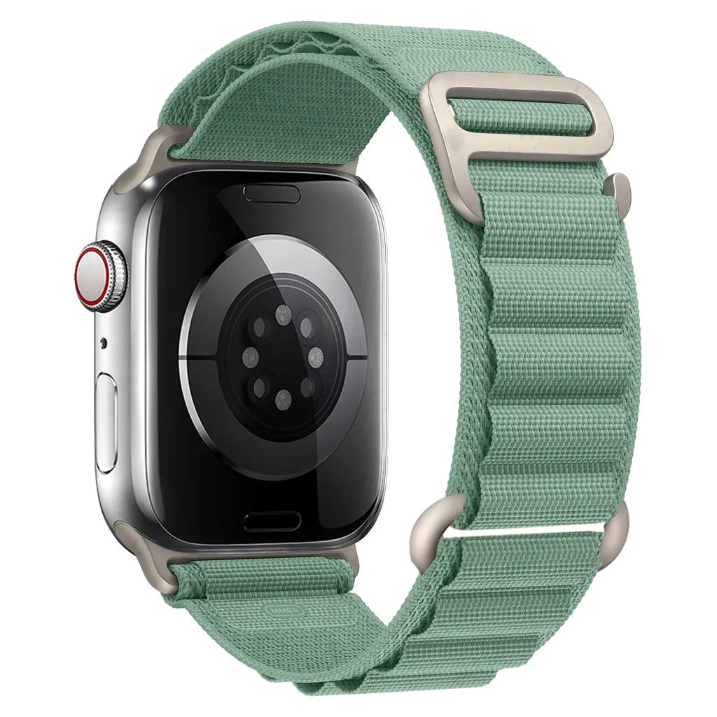 Alpine Strap for Apple Watch Bands 44mm 40mm 49mm 45mm 41mm 38 42mm Nylon Bracelet Iwatch Ultra 2Series 10 9 3 4 5 6 7 8 SE Band