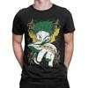 Deku Punch My Hero Academia TShirt Men Vintage Pure Cotton Tee Shirt Round Collar Short Sleeve T Shirt Printed Tops