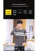 Autumn 2020 Men's Slim Fit Korean Style Round Neck Knitted Pullover Sweater - Fashionable Long Sleeve Base Shirt
