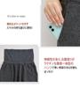 DAYCLOSET Комплект пижамы с длинным рукавом из вафельной ткани с животиком Средний Холодный домашняя одежда208 Пыльный Женский Теплее, Толщина, Погода, Осень/Зима, (Дж. П.,