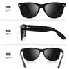 [Epavouos] Sunglasses for Men and Women, Polarized, UV400, UV Protection, Wellington Style, Sports, Driving, Lightweight, Black
