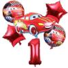 Set di Palloncini di Compleanno Disney Cars McQueen: Decorazioni per Feste di Famiglia e Scolastiche