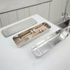 Stainless Steel Chopsticks Storage Box Ventilated Cutlery Holder Chopsticks Cage  Cabinet