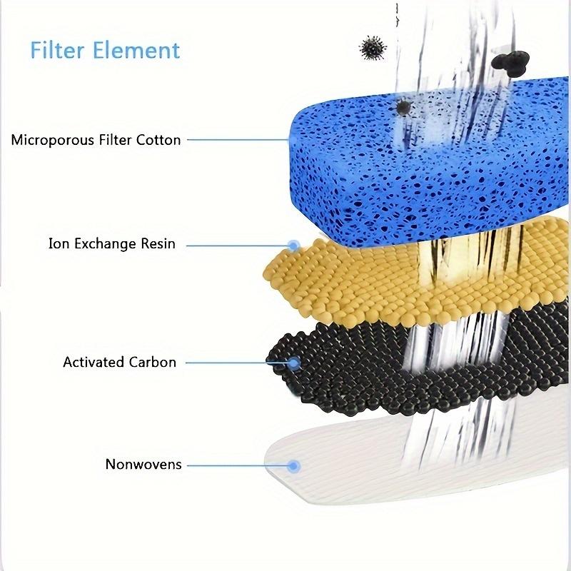 1 Stück 2,2 l Haustier-Trinkbrunnen - Brunnen mit automatischem Wasserspender, frisches und gefiltertes Trinkwasser und Flüsterleise