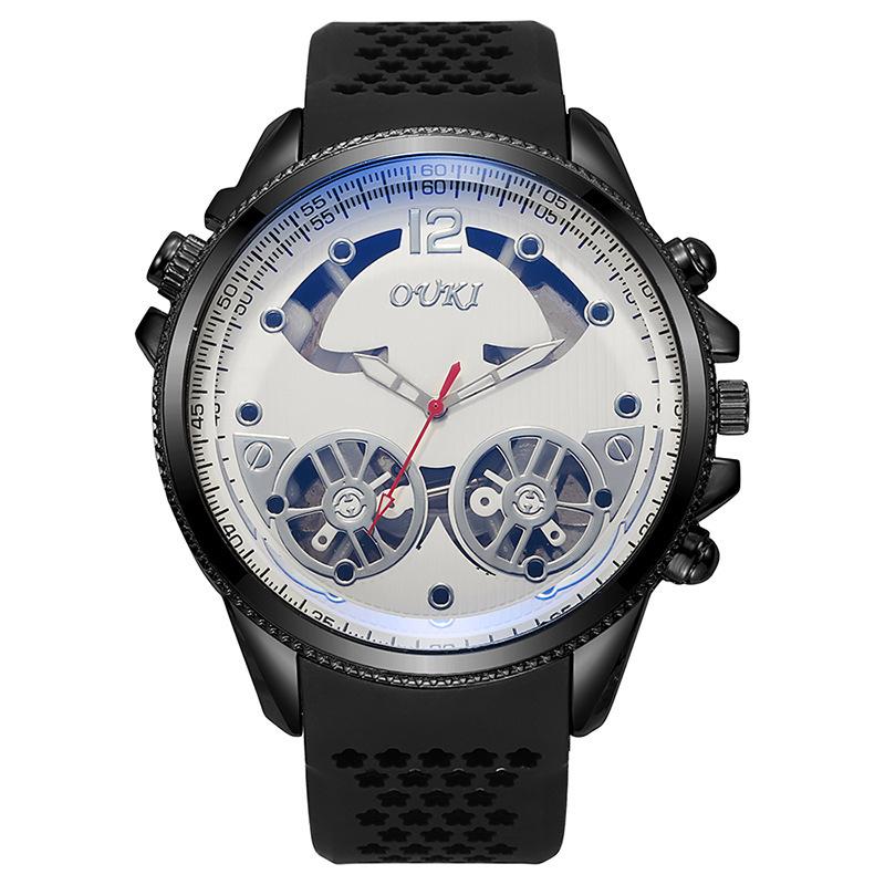 

Новый деловой стиль Мужские часы Топ Мода Мужские кварцевые наручные часы Оригинальный бренд Лучшие подарки Часы белый