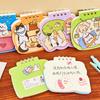 Katzen Mini Spiralnotizbücher 3,6 x 3,8 Zoll Obere Spiralbindung Notizblöcke, Cartoon 50 Seiten Notizbücher, Kawaii Notizbuch Schreibwaren für Notizen & Geschenke