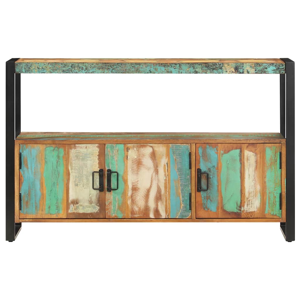 Sideboard 120x30x75 Cm Solid Reclaimed Wood
