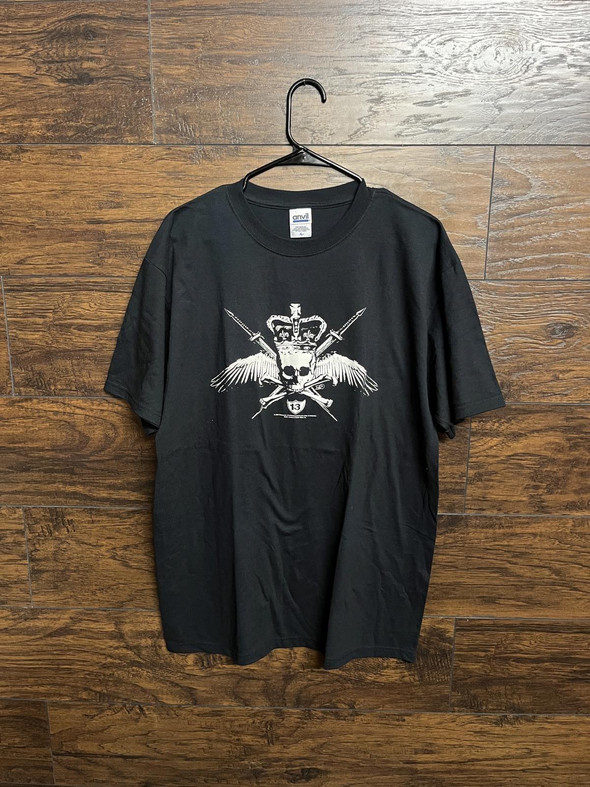 Drummer Bam13 of Bubble T-shirt - Skull Blastwaves - Medium XXL