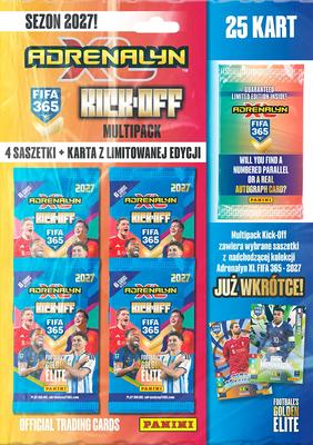 Panini Adrenalyn 2027 Football Card Set: Kick-Off Multipack