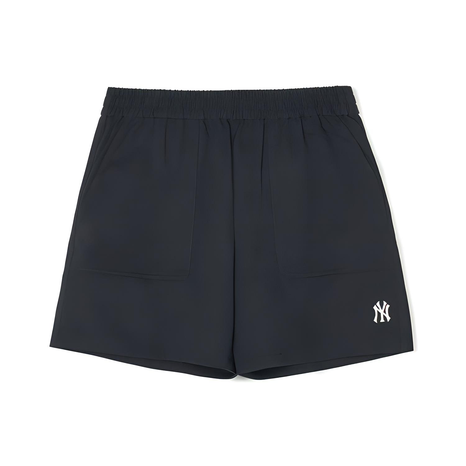 

New MLB Casual Shorts Women s Black 3FSMB0143-50BKS XS